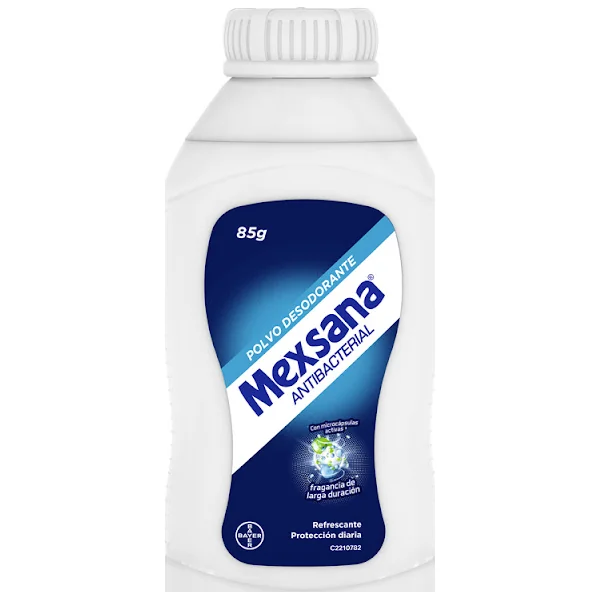 Talco Mexsana Antibacterial Frasco 85Gr