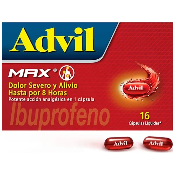 ADVIL MAX 16 CAPSULAS