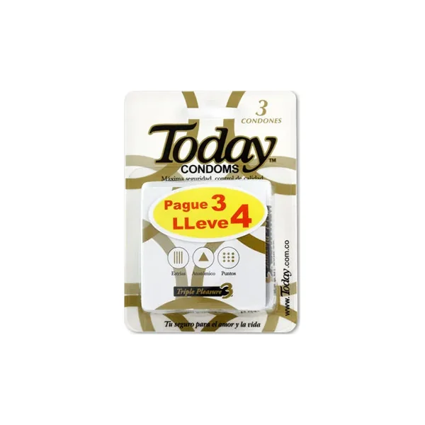 PRESERV. TODAY TRIPLE PLEASURE