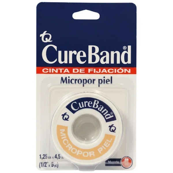 Micropore Sobre X 1 Cureband 1.25Cm X 4.50M