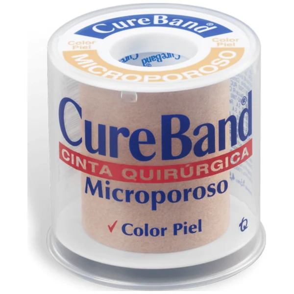 Microporoso Rol X 4.50Mts Cureband (2 Pulg X 5Yds) Piel