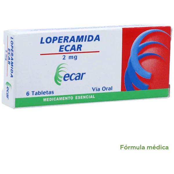 LOPERAMIDA 2 MG 6 TABLETAS EC