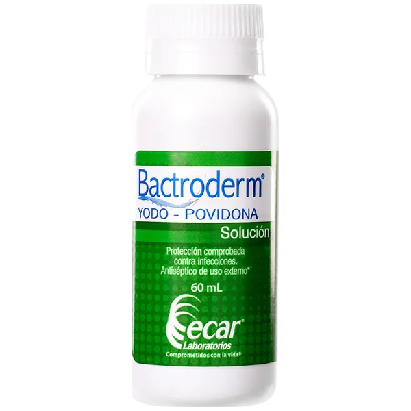 Bactroderm Solución Frasco X 60 Ml