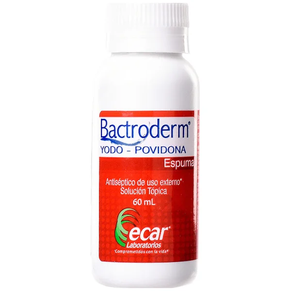 Bactroderm Espuma Frasco X 60 Ml