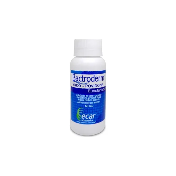 Bactroderm Bucofaringeo FCO X 60 ML