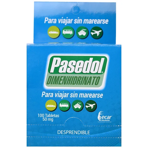 Pasedol 50 Mg Tableta Sobre X 4