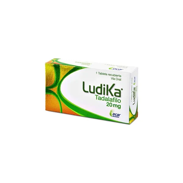 Ludika 20 MG Caja X 1 Tabs