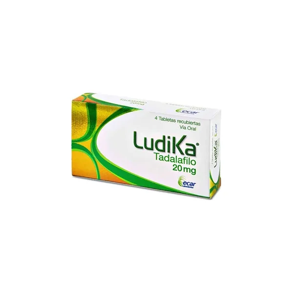 Ludika 20 MG Caja X 4 Tabs