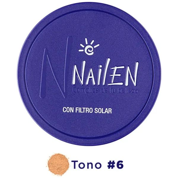 Polvo Compacto Nailen Filtro Solar N 6