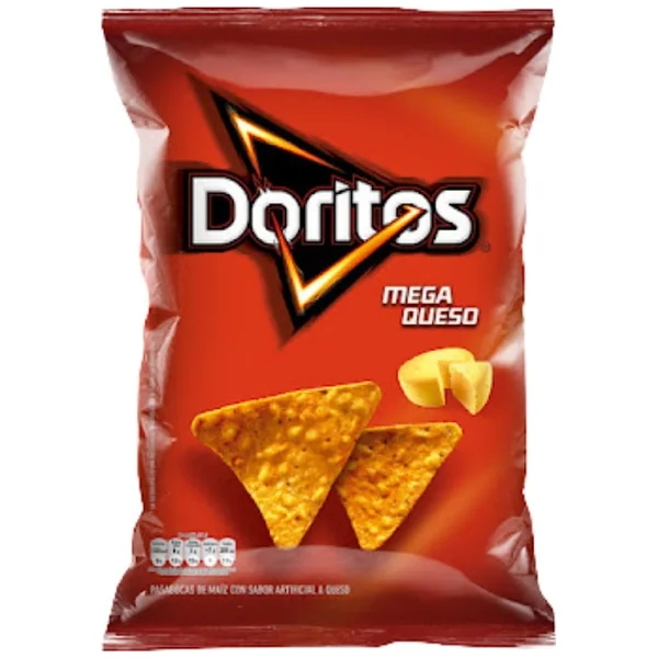 Pasabocas Doritos Mega Queso Xl X 185 Gr