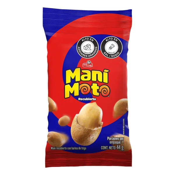 Pasabocas Maní Moto Natural X 44 Gr