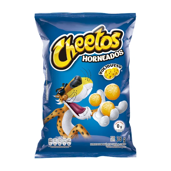 Pasabocas Cheetos Horneados Boliquesos X 38 Gr