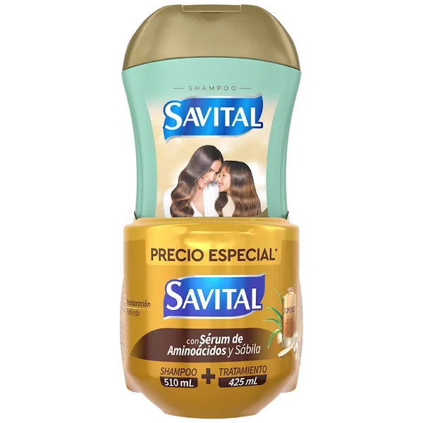 CHA SAVITAL AMINOACIDOS 510ML+TRA 425ML