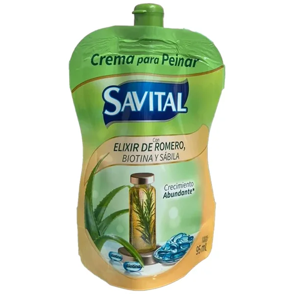 Crema Peinar Savital Elixir Sobre X 95 ML