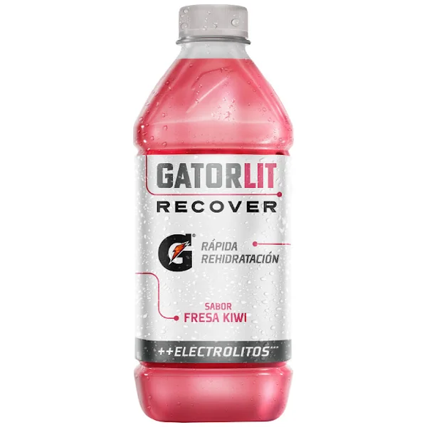 Bebida Energética Gatorlit Sabor Fresa, Kiwi Botella X 620 Ml