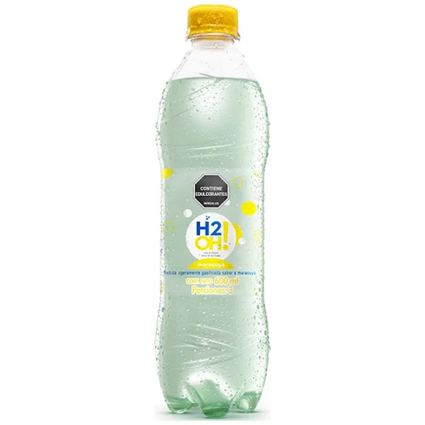 Agua Saborizada H2OH! Maracuyá Cero Calorías X 600 Ml