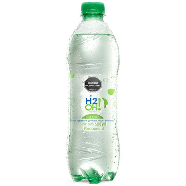 Agua Saborizada H2OH! Lima Limón Cero Calorías X 600 Ml