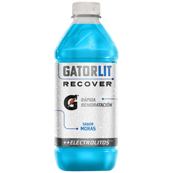 Bebida Energética Gatorlit Sabor Moras Botella X 620 Ml