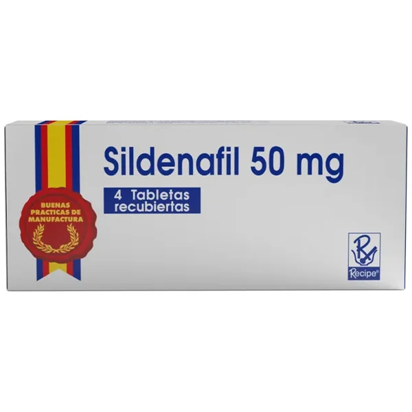 Sildenafil 50 MG Recipe Caja X 2 Tabs