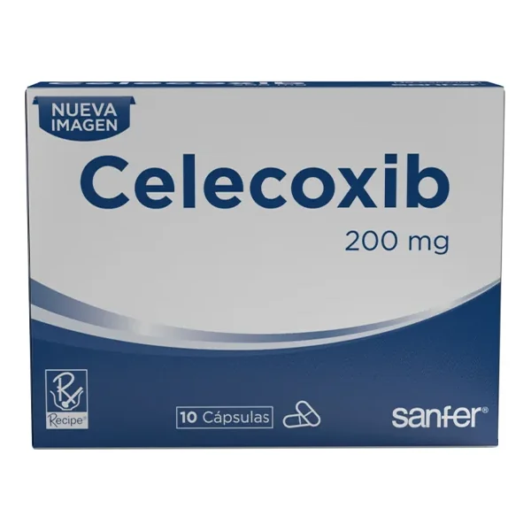Celecoxib 200 MG Recipe Caja X 10 Caps