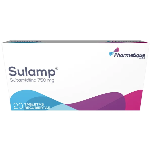 Sulamp 750Mg Caja X 20 Tabletas Recubiertas