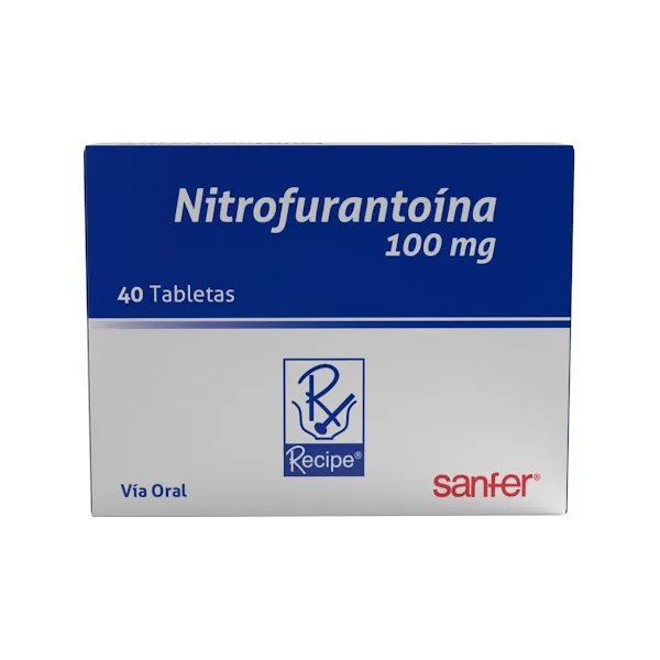 Nitrofurantoina 100 Mg Sanfer Caja X 40 Tabletas