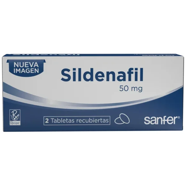 Sildenafil 50 MG Recipe Caja X 4 Tabs
