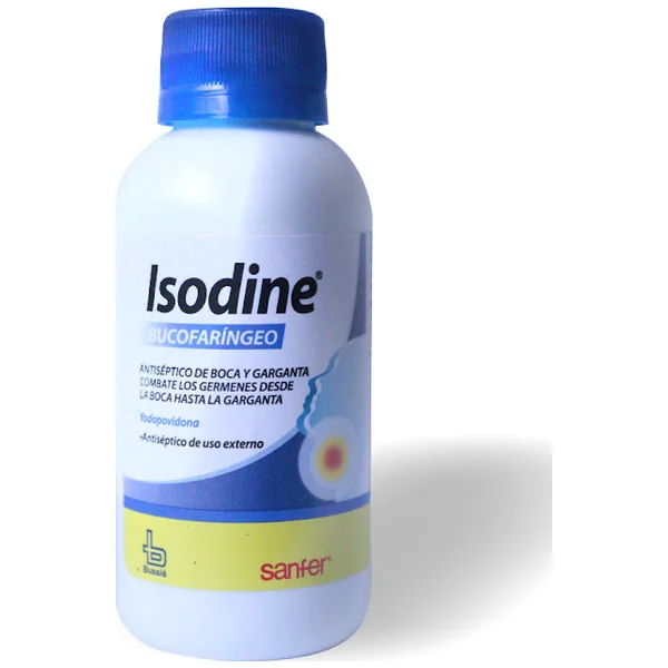 Isodine Bucofaríngeo Solución Bucal Frasco X 120 mL
