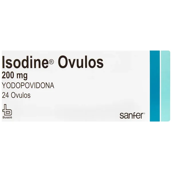 Isodine Ovulos 200 MG