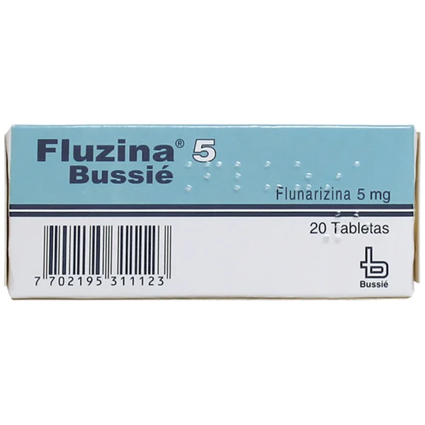 Fluzina Flunarizina 5 Mg Bussie Caja X 20 Tabletas
