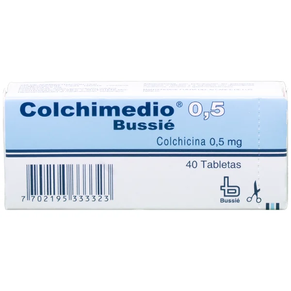 Colchimedio Colchicina 0.5 Mg Bussie Caja X 40 Tabletas