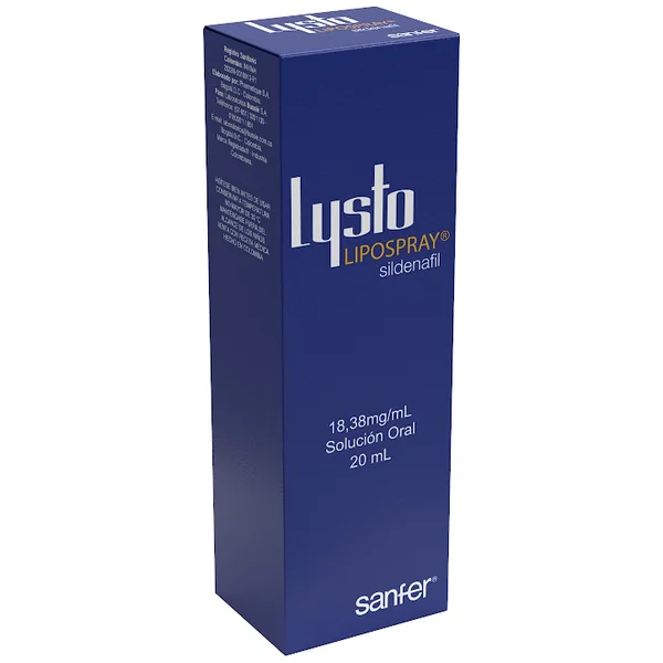 Lysto Lipospray Sildenafil 18.38 Mg Pharmetique Frasco X 20 Ml