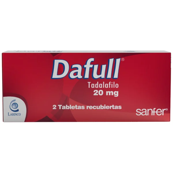 DAFULL 20 MG 2 TABLETA