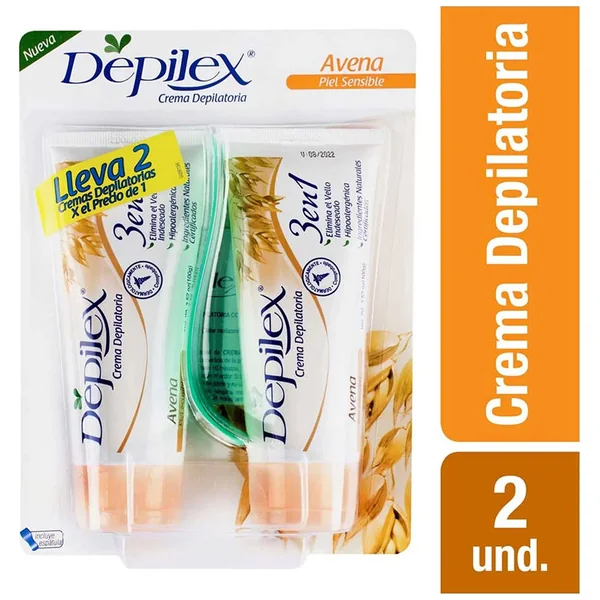 DEPILEX CREMA AVENA P/SENSIBLE