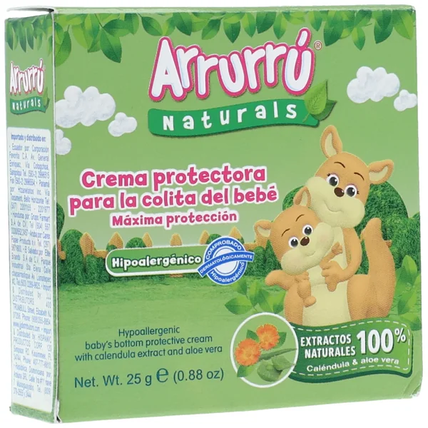 Crema Protectora Arrurru Naturals Tubo X 25Gr