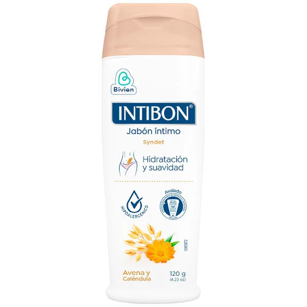 Jabón Intimo Intibon Avena Y Calendula X 120 Gr