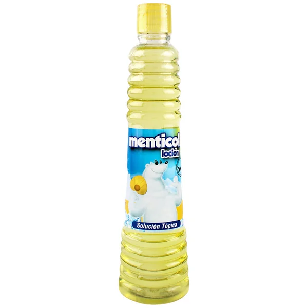 Loción Menticol Amarillo Botella X 130 Ml