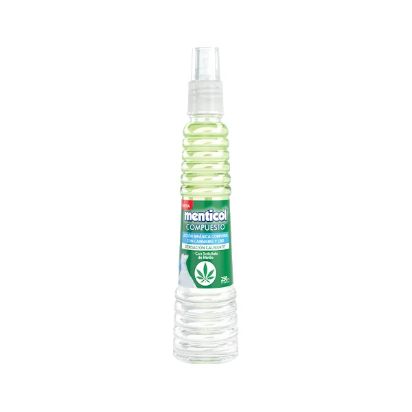 Loción Bifásica Menticol Con CBD Frasco X 250 Ml
