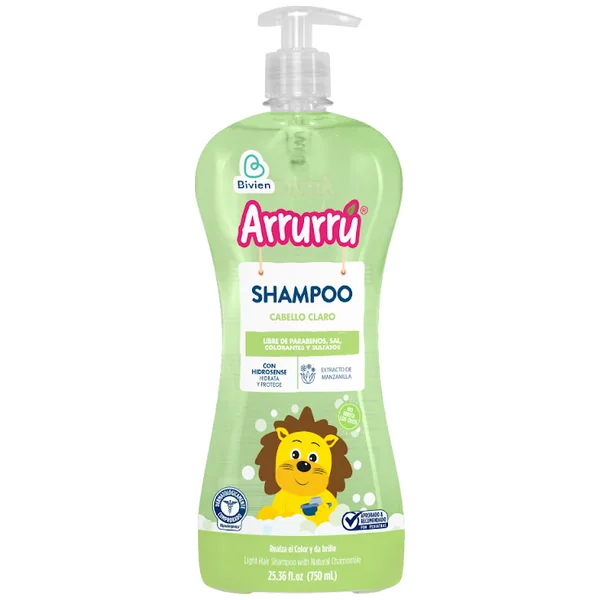 CHAMPU ARRURRU CABELLO CLARO 750ML
