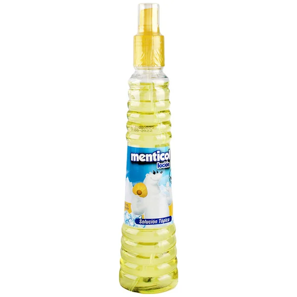 Loción Menticol Amarillo Botella X 250 Ml