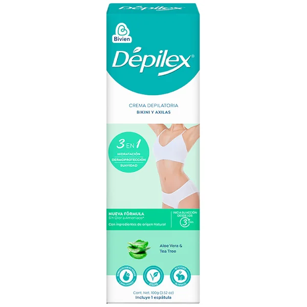 Crema Depilatoria Depilex Bikini Y Axilas x 100 gr