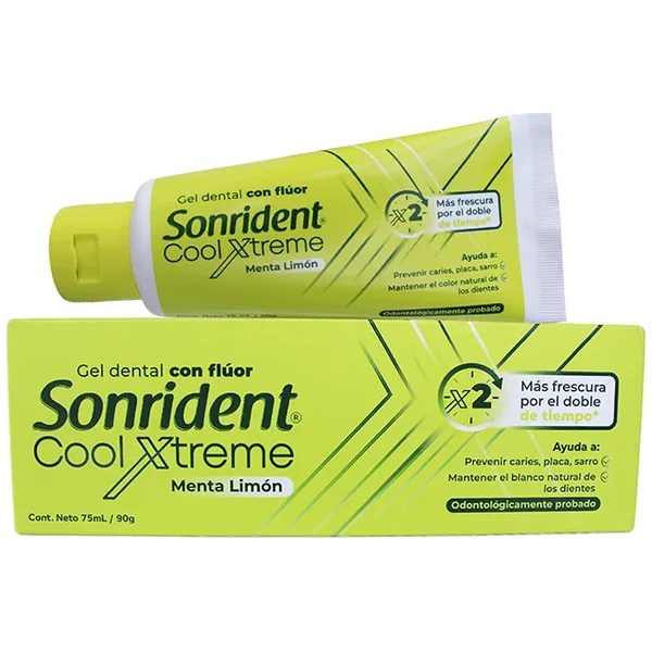 CREMA DENT.SONRIDENT COOL XTREME LIMON X 75 ML