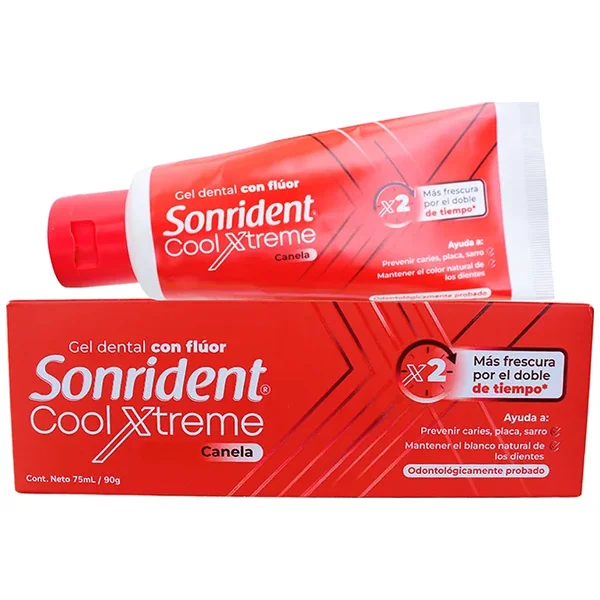CREMA DENT.SONRIDENT COOL XTREME CANELA X 75 ML