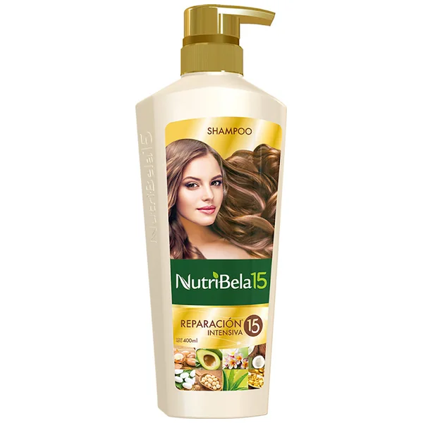 Shampoo Nutribela Reparación Intensiva X 400 Ml