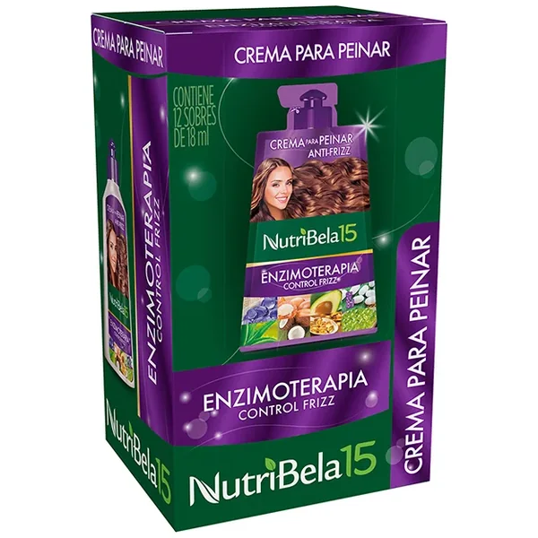Crema Peinar Nutribela Enzimoterapia Caja X 12 S/S