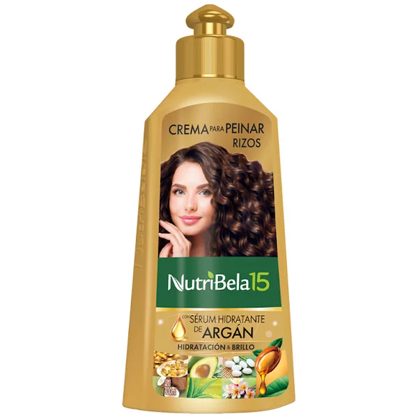 Crema Para Peinar Nutribela Sérum Hidratante De Argán x 300 ml
