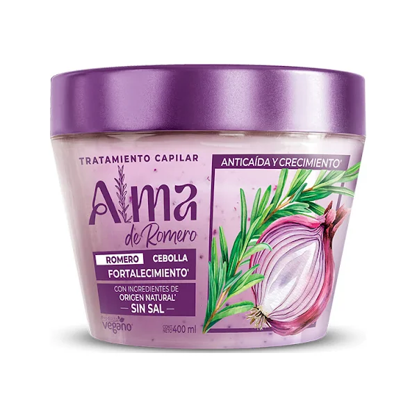 Tratamiento Alma De Romero Y Cebolla Frasco x 400 ml