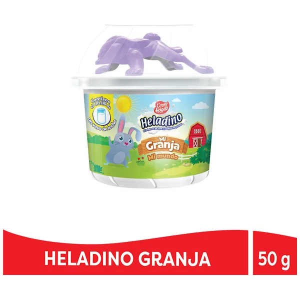 Helado En Vaso Heladino Crem Helado Granja X50gr 