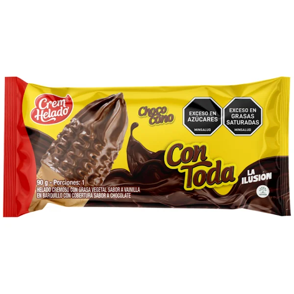 Helado Choco Cono Crem Helado X 90Gr