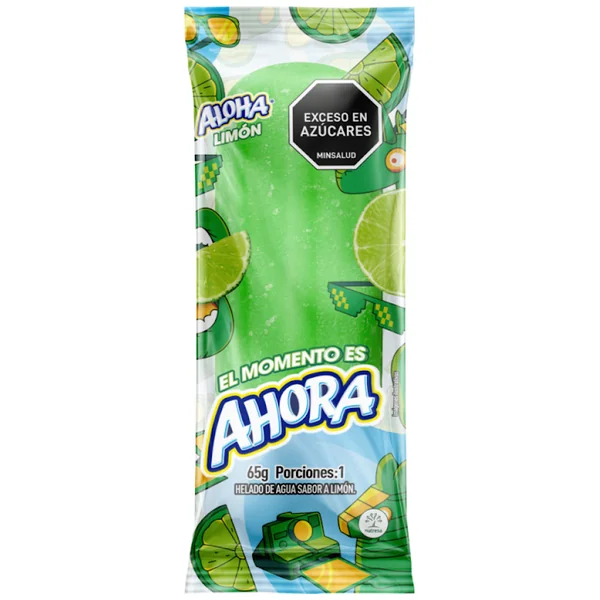 Helado Crem Helado Aloha Paleta Limón X 65 Gr